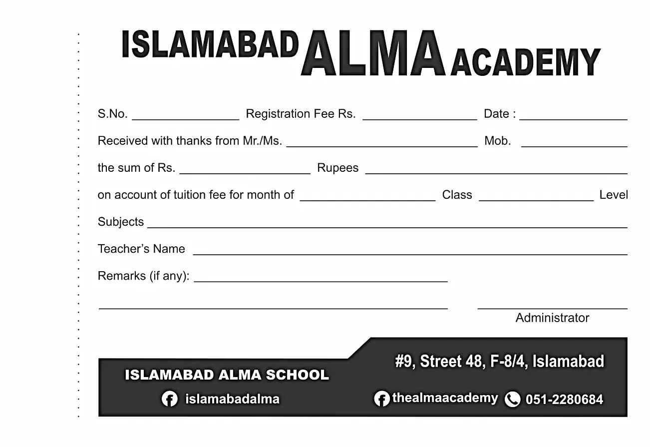 Admission Forms